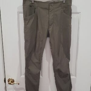 Kuhl Men's Olive Green 7 Pocket Hiking Pants 34 X 30